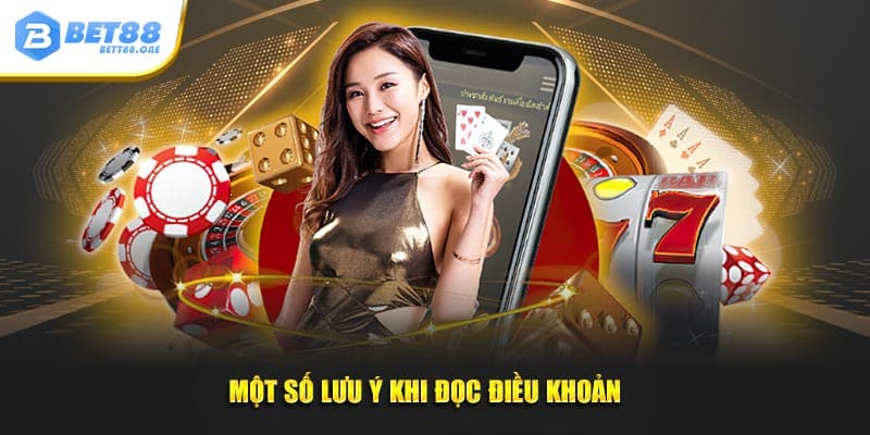 Một số lưu ý cần thiết khi đọc điều khoản   