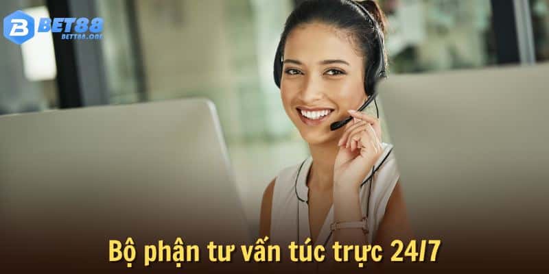 Nhà cái có bộ phận hỗ trợ luôn đồng hành cùng các đối tác